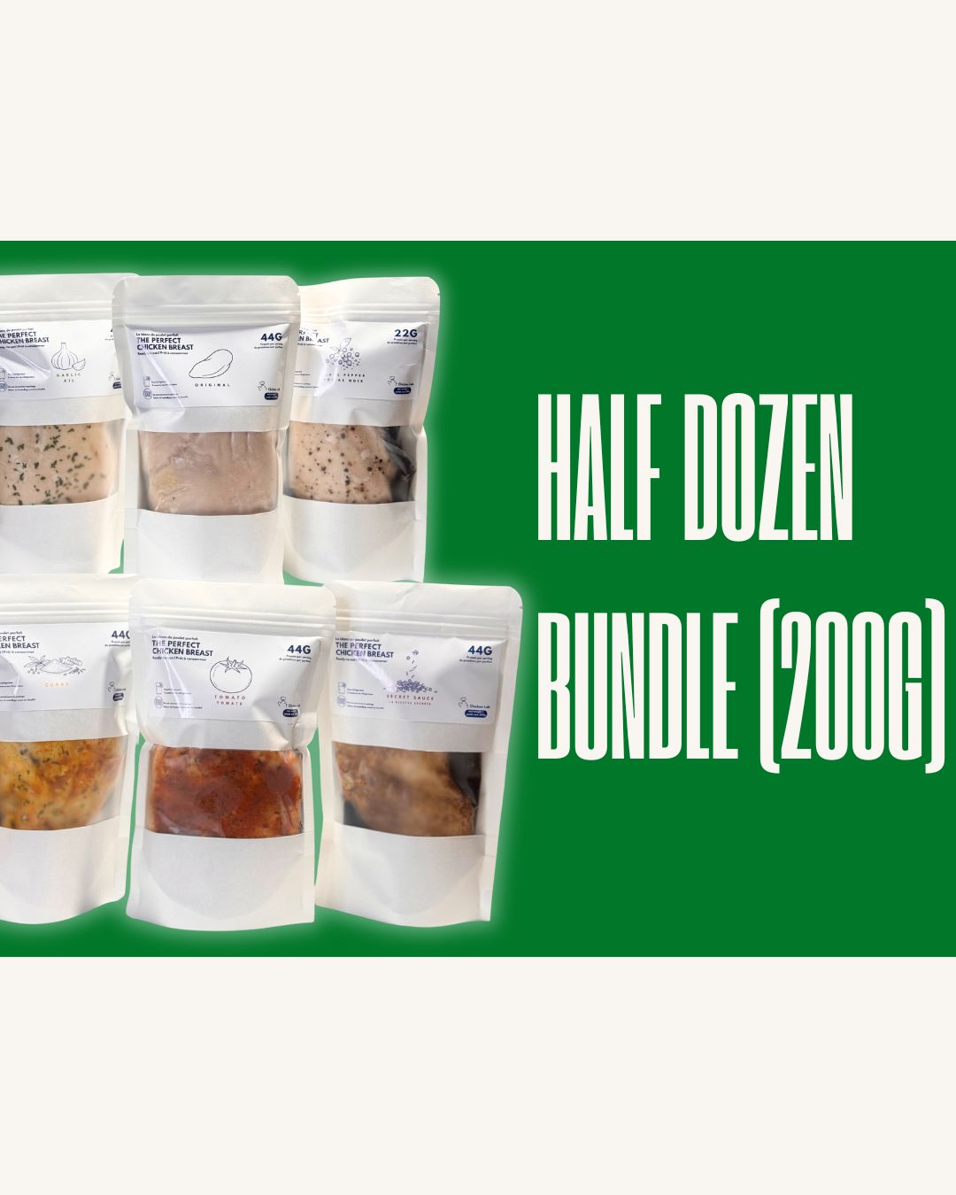 Half Dozen 200g Saving Bundle